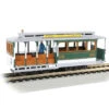 Bachmann Green & Gray - Cable Car With Grip Man (HO Scale) -Model Train Shop BAC60536