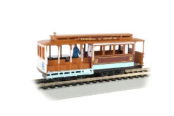 Bachmann Maroon & Tan - Cable Car With Grip Man (HO Scale)