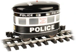 Bachmann Police With Flashing Roof Light - Eggliner