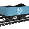 Bachmann Mining Wagon With Load - Blue (G Scale) -Model Train Shop BAC98025