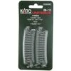 282mm (11") Radius 15º Curve Track [4 Pcs] KATO 20-111 -Model Train Shop KATO20 111