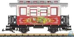 LGB 36017 Wooden 2-Axle Passenger Car W/ Music - Christmas 2017
